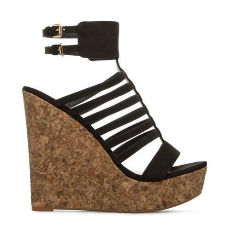 ShoeDazzle Women\u0026#39;s High Heels, Designer Black Wedges, Women\u0026#39;s Peep ...